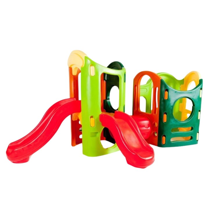 LITTLE TIKES 8-in-1 Playground Monkey Grove with Slides - Joy!