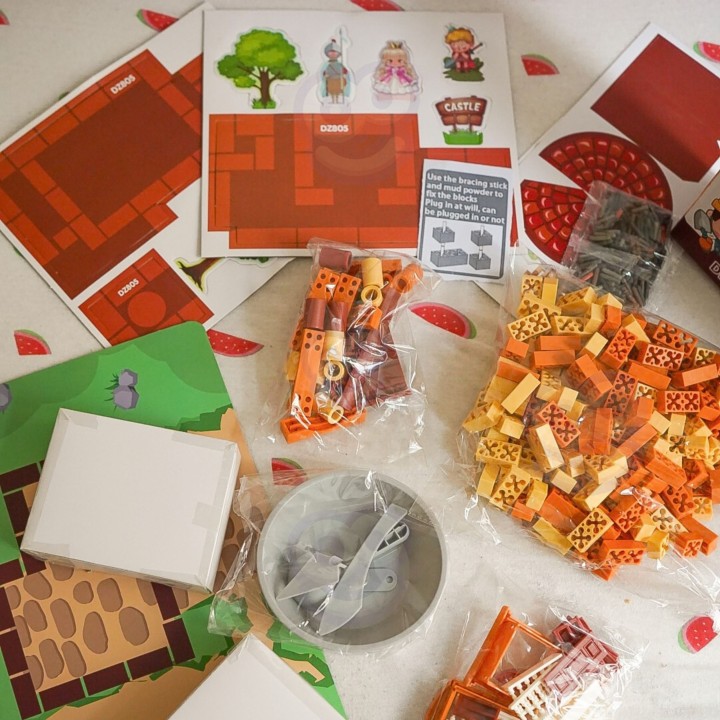 Brick Castle 3 in 1 307 pcs Construction Set