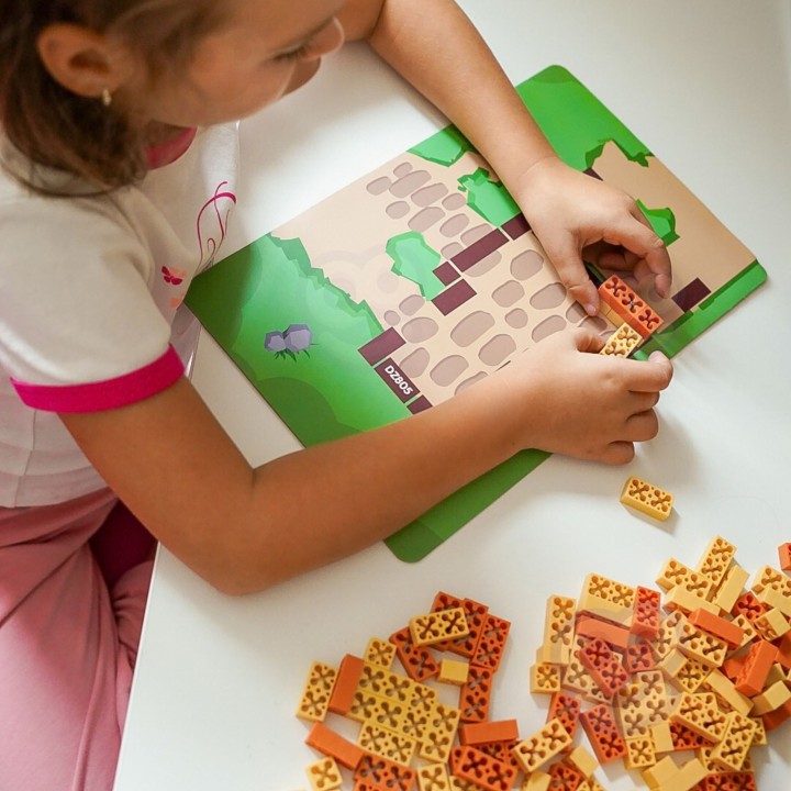 Brick Castle 3 in 1 307 pcs Construction Set