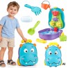 WOOPIE Hippo Sand and Water Set 2 in 1 Case Water Table
