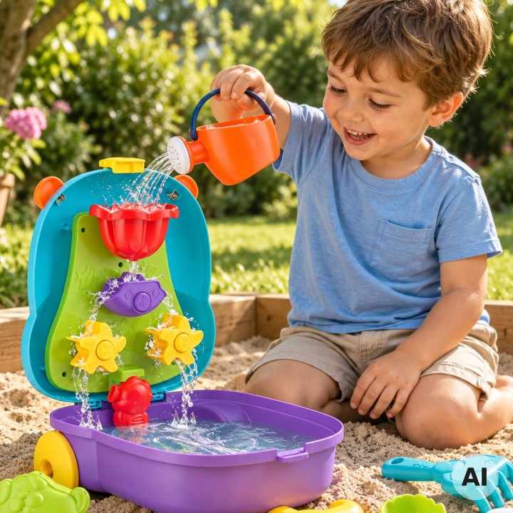 Hippo Water Suitcase Woopie Sand and Water Set