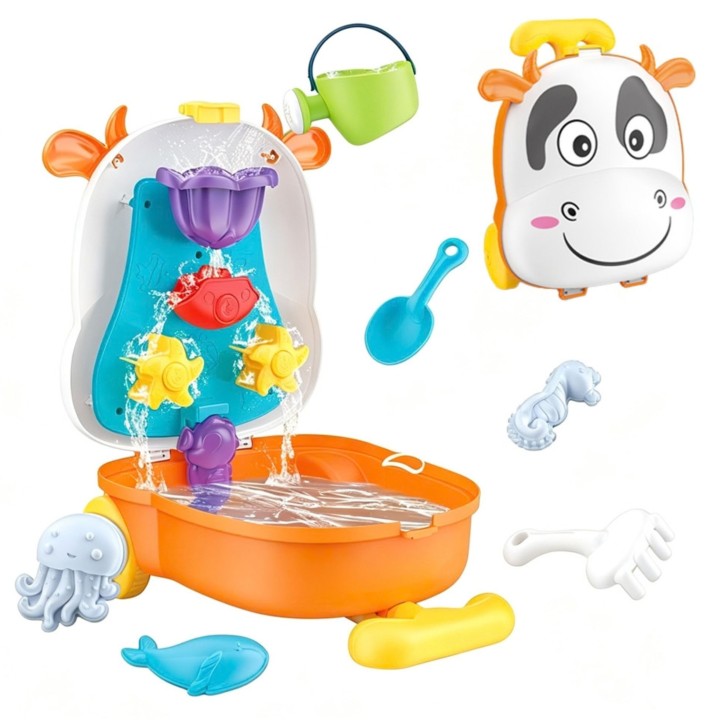 Water Suitcase Cow Playground Set Woopie - Shop