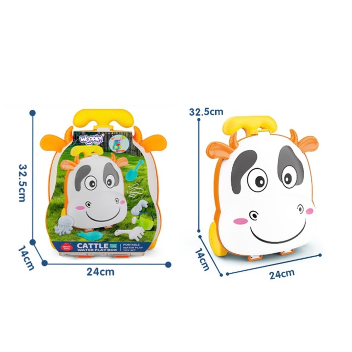 Water Suitcase Cow Playground Set Woopie - Shop