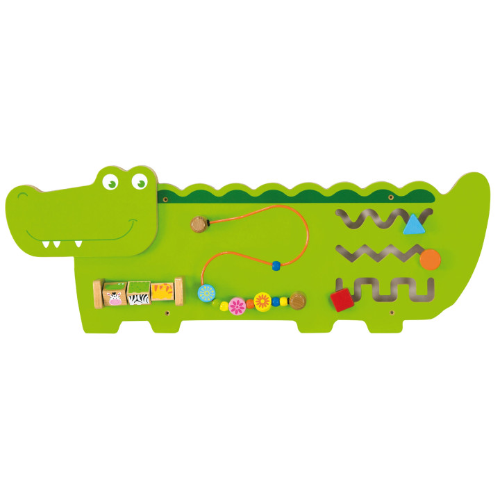 Sensoryczna tablica Manipulacyjna Viga Toys Krokodyl