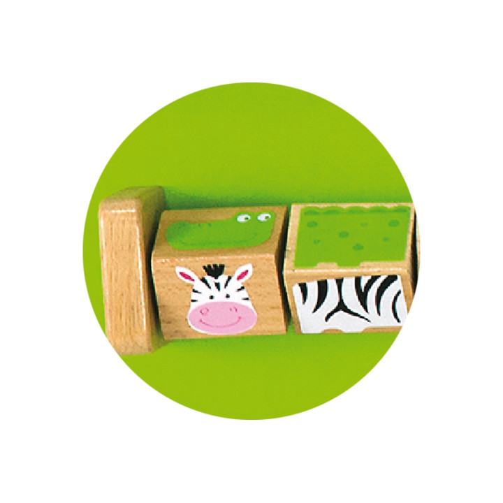 Sensoryczna tablica Manipulacyjna Viga Toys Krokodyl