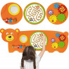 VIGA Sensory Manipulative Teddy Bear Board FSC Montessori Certificate