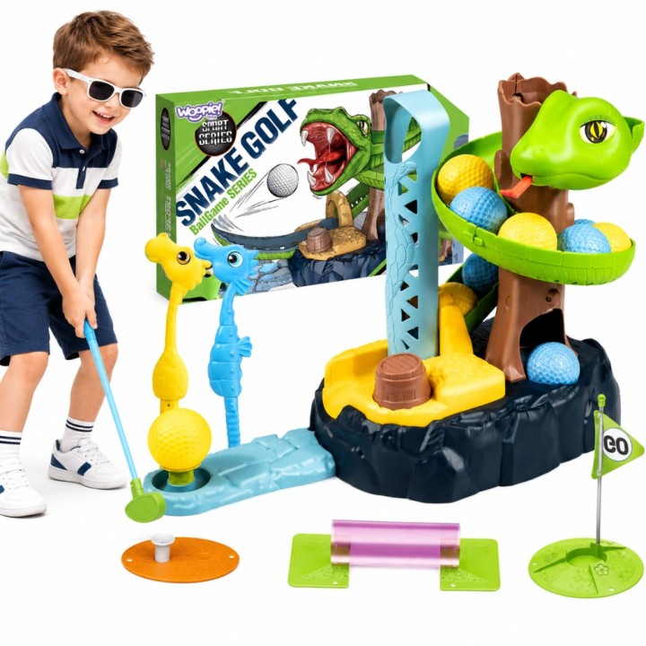 WOOPIE Gra Zręcznościowa Mini Golf SNAKE GOLF