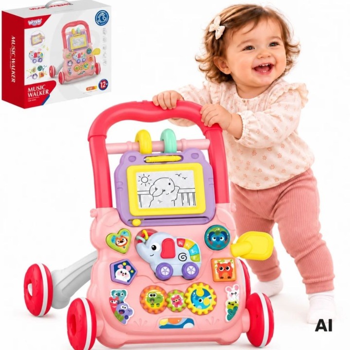 Woopie Interactive Walker - Musical with Scrapbook