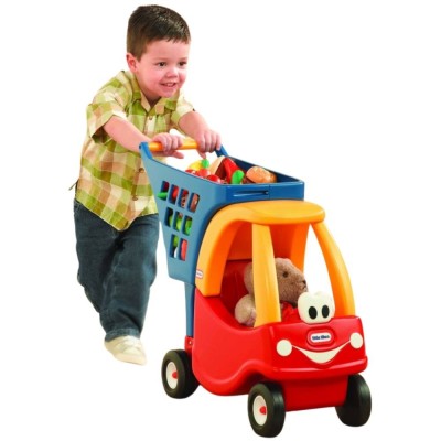 Wózek na zakupy Little Tikes Cozy Coupe - zabawa i jazda!