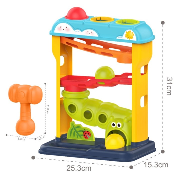 Ball Track Hammer - an educational toy for toddlers