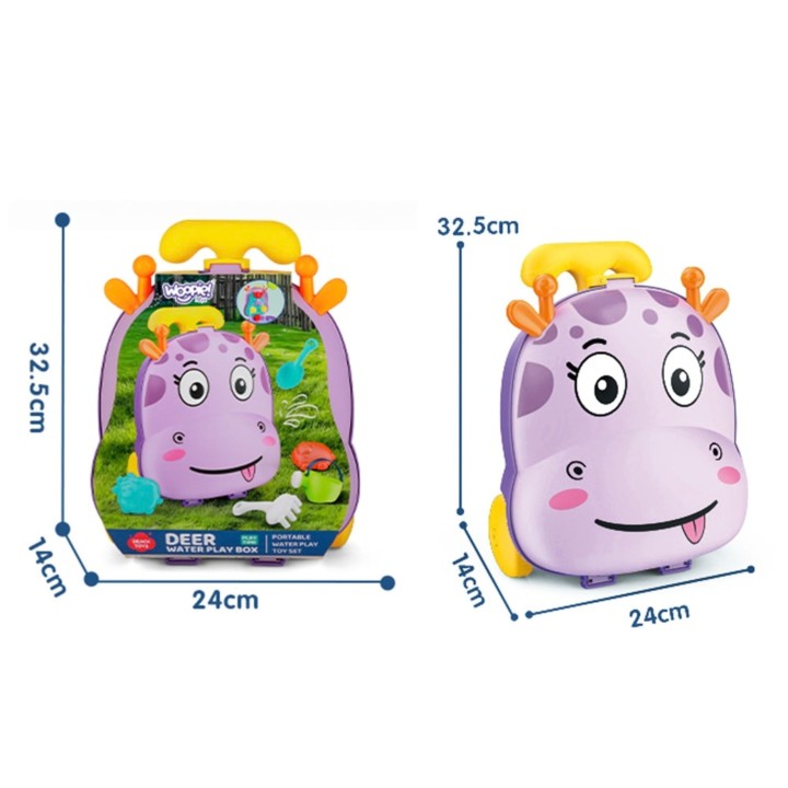 Deer Water Suitcase Woopie Sand and Water Set