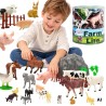 WOOPIE Zestaw Figurki Zwierzęta Farma 34 szt.