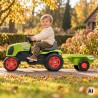 FALK Claas Arion 470 Pedal Tractor with Trailer and Opening Bonnet 2-6 years