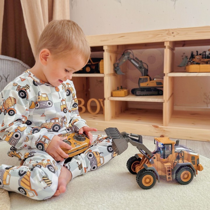 Woopie Excavator - Remote Controlled Metal Construction Machine