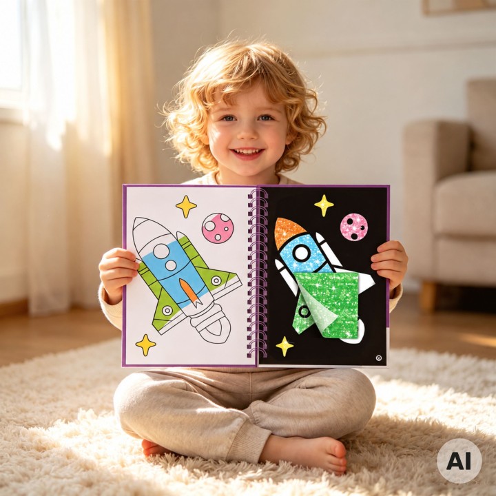 Art Set Glossy Foil Cosmos Woopie