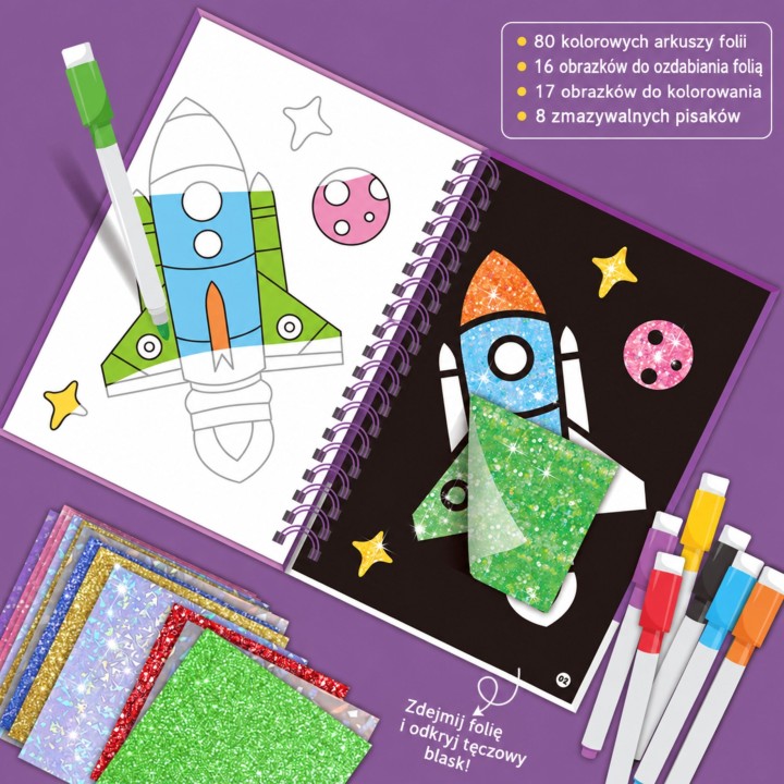 Art Set Glossy Foil Cosmos Woopie