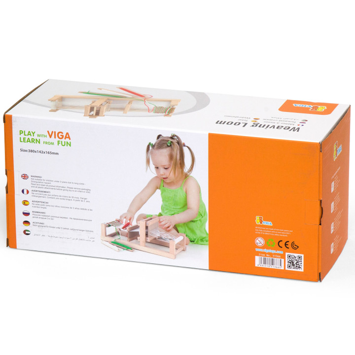 Drewniany Zestaw do tkania Viga Toys
