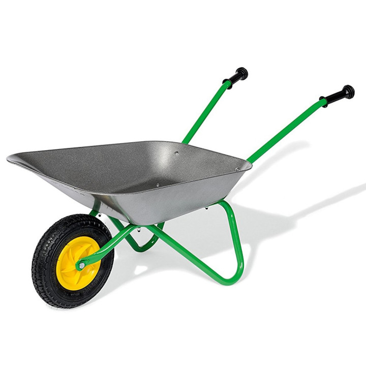 Rolly Toys Gray Metal Children's Wheelbarrow
