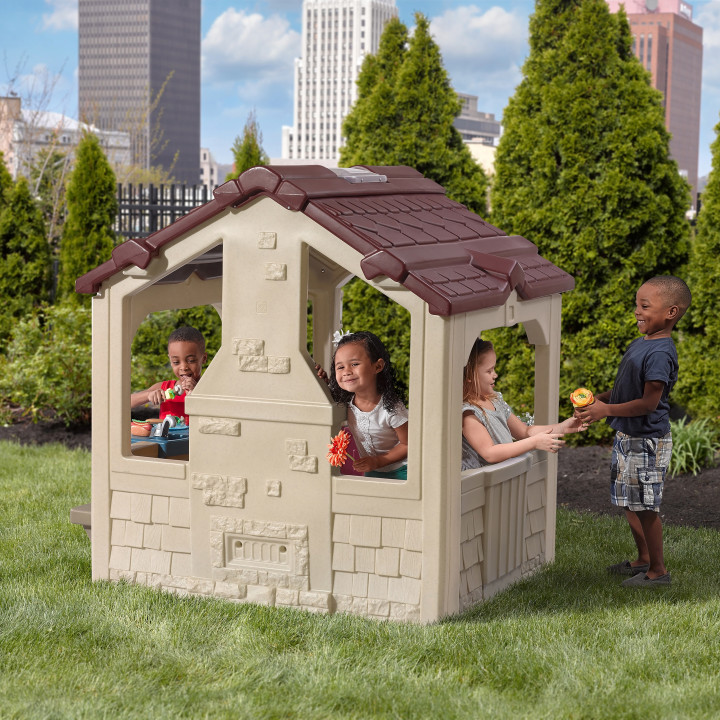 STEP2 Garden House with Benches for Children