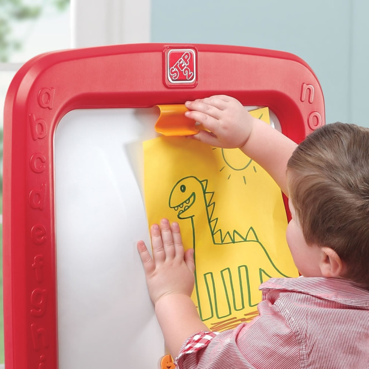 STEP2 Double-Sided Easel Board with Accessories
