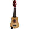 Viga Wooden Guitar for Kids Natural 21 Inches 6 Strings