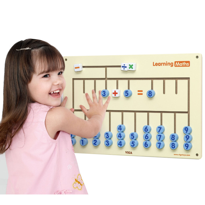 VIGA Sensory Board for learning to count FSC Montessori Certificate
