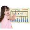 VIGA Sensory Board for learning to count FSC Montessori Certificate