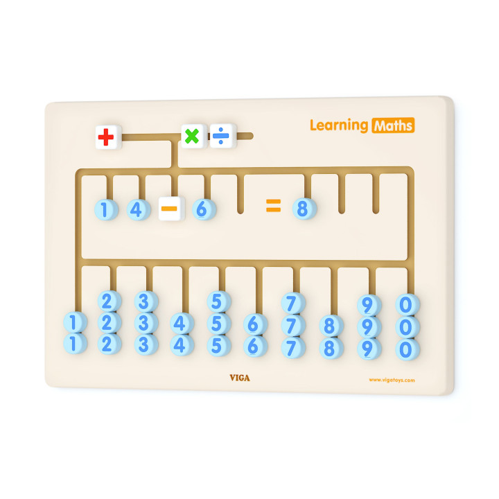 VIGA Sensory Board for learning to count FSC Montessori Certificate