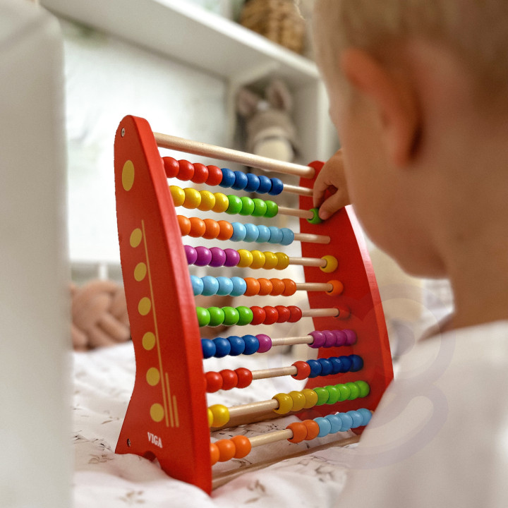 Viga Drewniane Liczydło edukacyjne