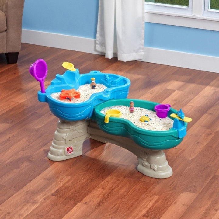 STEP2 Two-Tier Laguna Sandbox Water Table