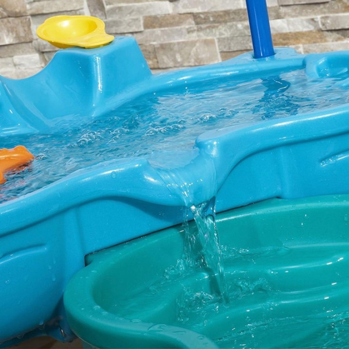STEP2 Two-Tier Laguna Sandbox Water Table