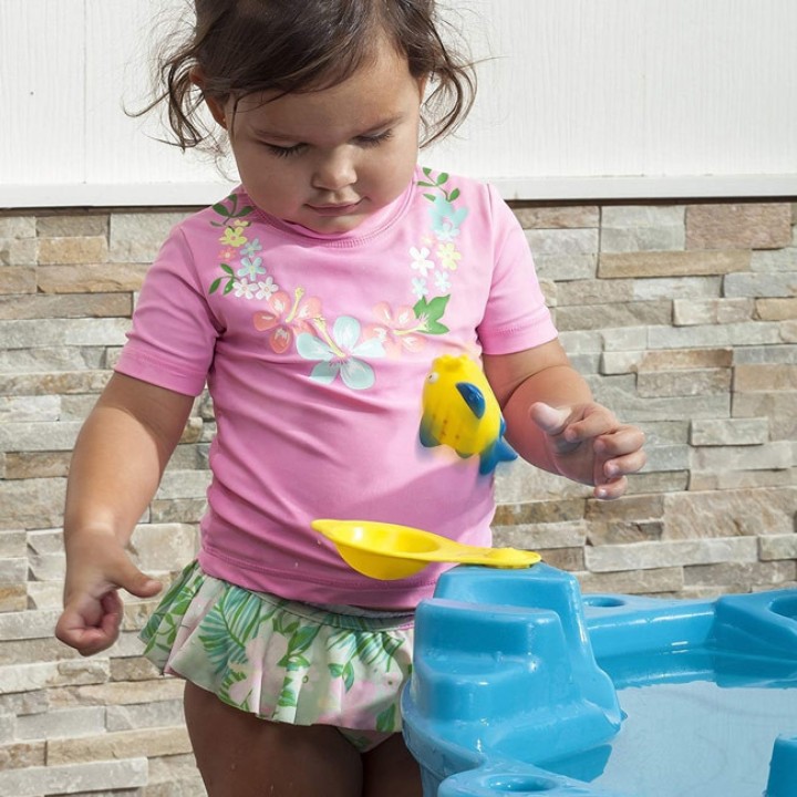 STEP2 Two-Tier Laguna Sandbox Water Table