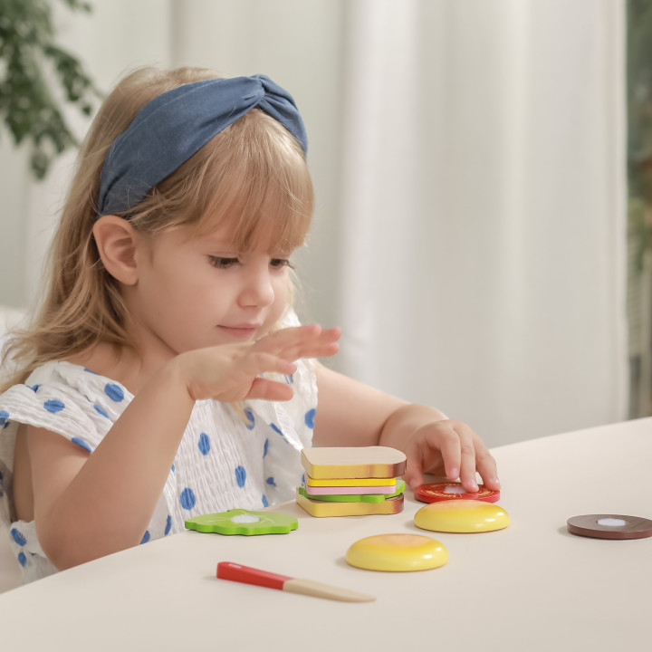 Viga Hamburger and Sandwich Chopping Set