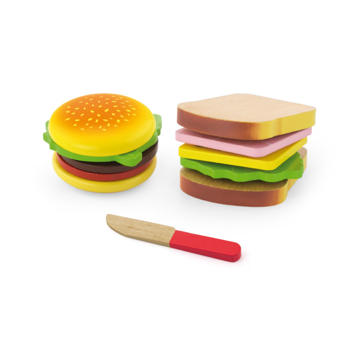 Viga Hamburger and Sandwich Chopping Set