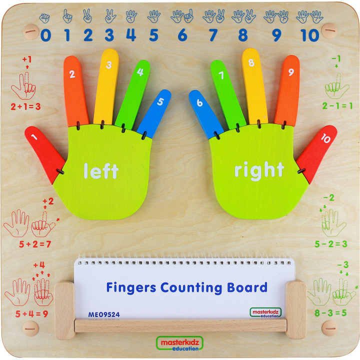 MASTERKIDZ Learning to Count Flex Montessori Wall Sensory Board
