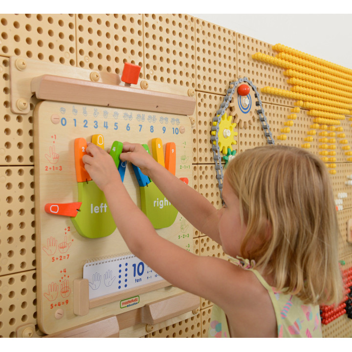 MASTERKIDZ Learning to Count Flex Montessori Wall Sensory Board
