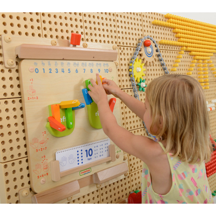 Nauka Liczenia Tablica Edukacyjna Drewniana Masterkidz Interaktywna