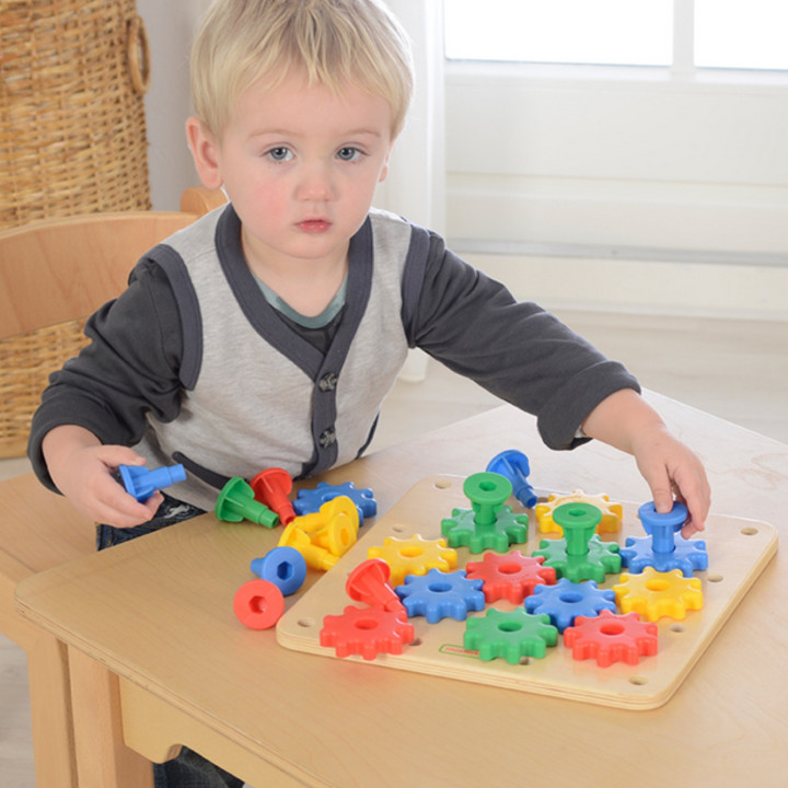 MASTERKIDZ Gears Build Your Own Mechanism Montessori Board