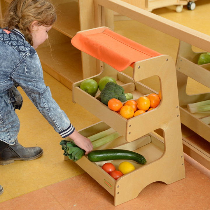MASTERKIDZ Wooden Trade Fair Stand Play Shop