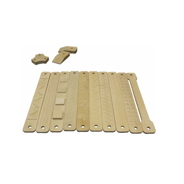 MASTERKIDZ Balance Training Wooden Sensory Path