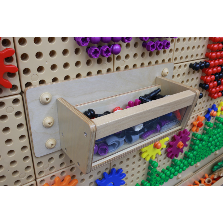 MASTERKIDZ Accessory Container with Transparent Wall - STEM Science and Education Board
