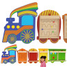MASTERKIDZ Masterkidz Flex 5-Board Train Mounting System