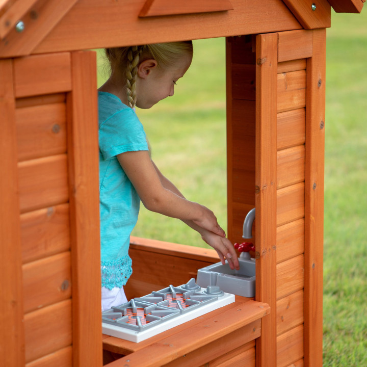 BACKYARD DISCOVERY Wooden Garden House for Children Timberlake