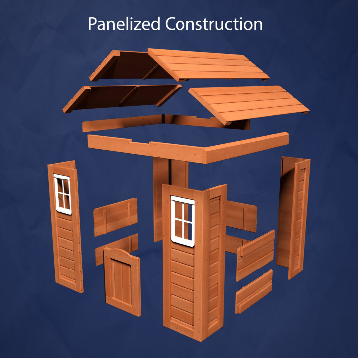 BACKYARD DISCOVERY Wooden Garden House for Children Timberlake