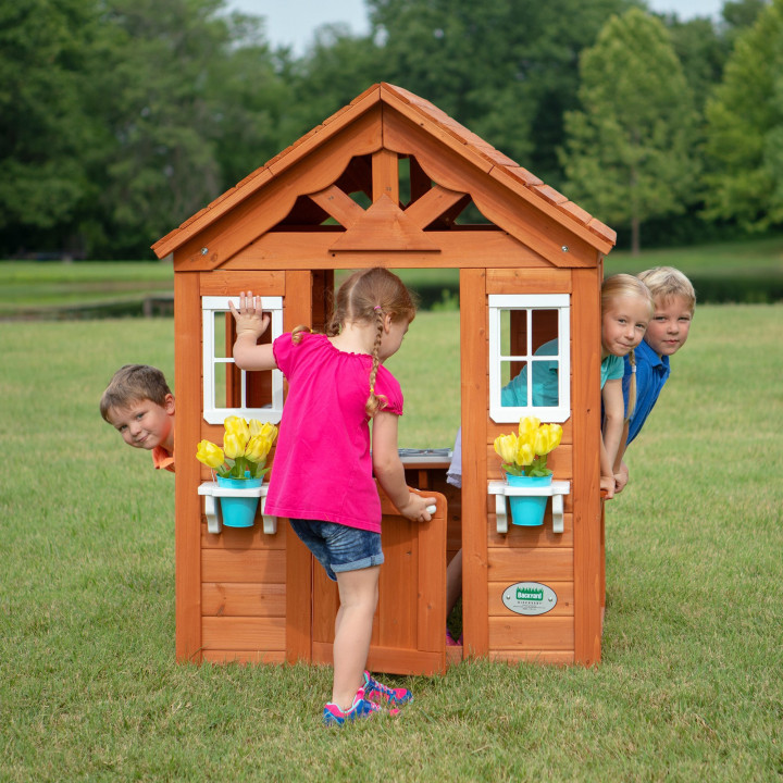 BACKYARD DISCOVERY Wooden Garden House for Children Timberlake