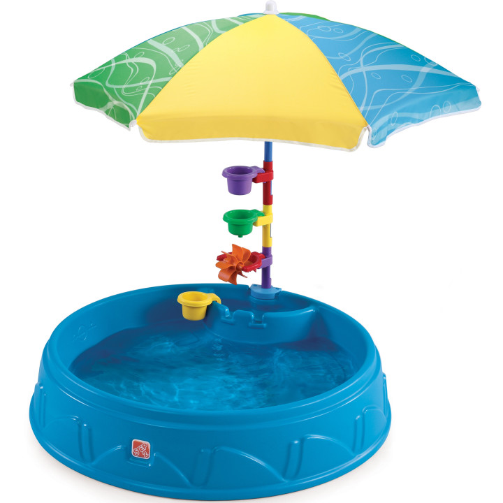 STEP2 Pool with Umbrella 2 in 1 Sandbox for Children