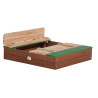 Ella Sandpit AXI wooden sandbox with benches