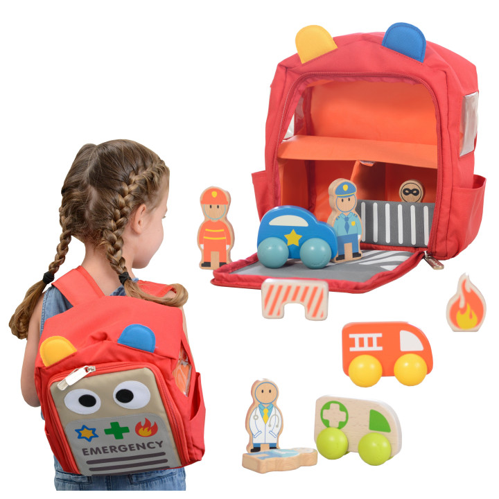 MASTERKIDZ Backpack Safety Rescue Center