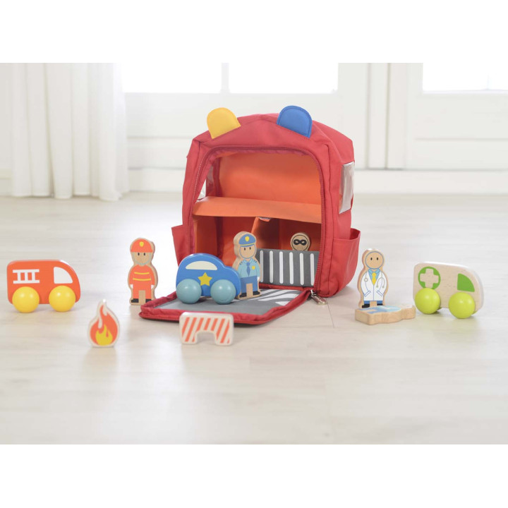 MASTERKIDZ Backpack Safety Rescue Center