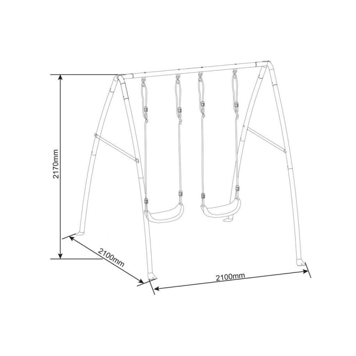 Axi Double Metal Swing
